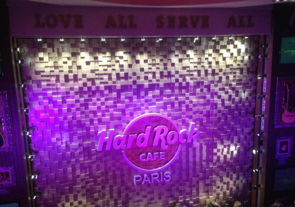 The Wall Hard Rock Cafe Paris