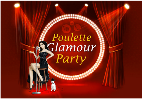 Manuela Prêtes à la jouer femme fatale à la Poulette Glamour Party programme et inscriptions Poulette Blog