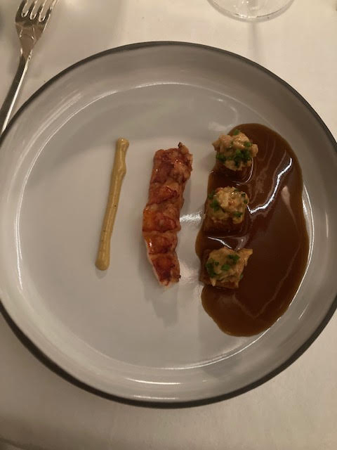 Toast de Homard, plus de homard que de toast